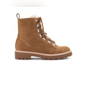 Dolce VitaPatris Suede & Faux Shearling Booties